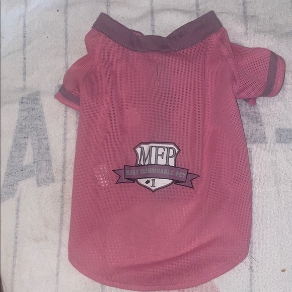 Other - Pink Dog Shirt with MFP Logo